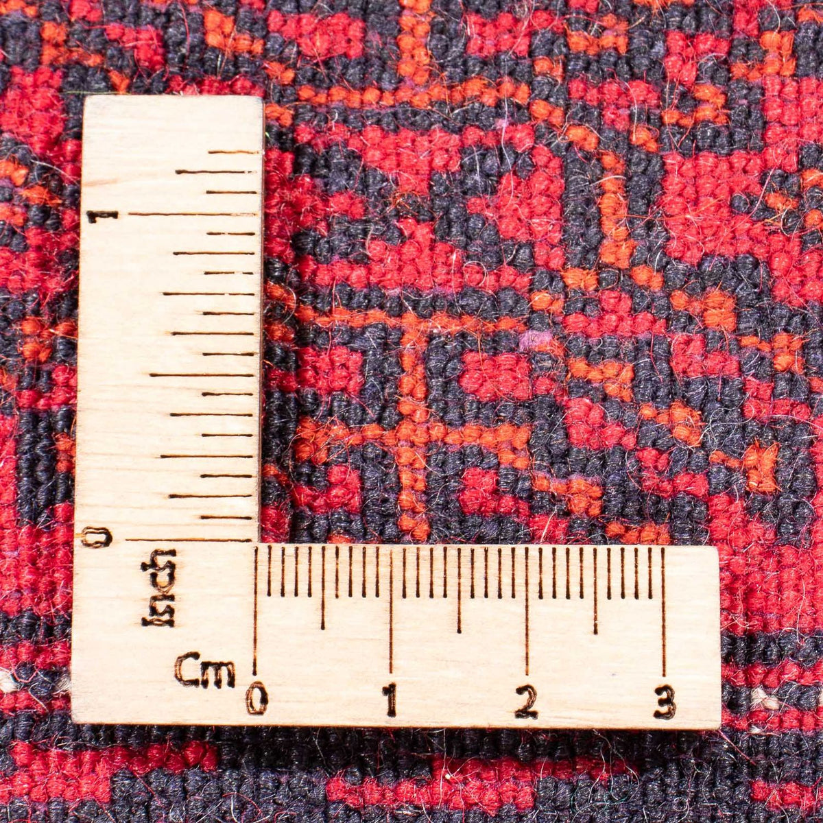 Loper Afghaans tapijt - Bukhara - 377 x 90 cm - rood