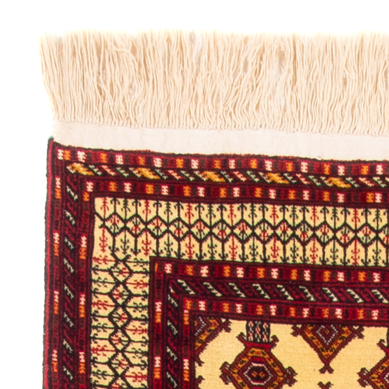 Loper Turkaman tapijt - 305 x 85 cm - beige