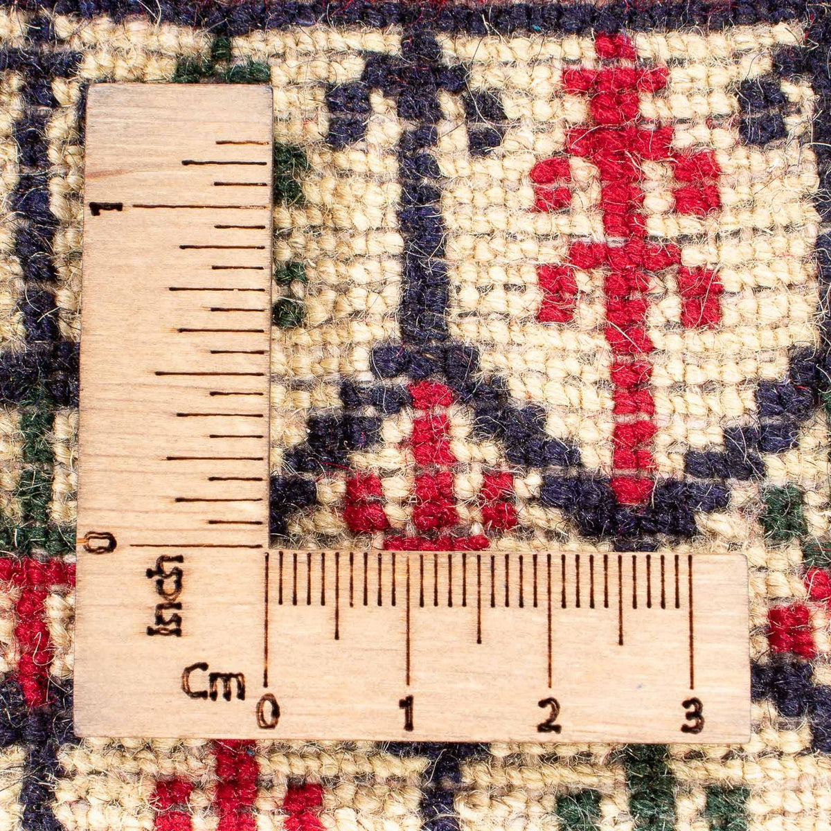 Loper Turkaman tapijt - 305 x 85 cm - beige