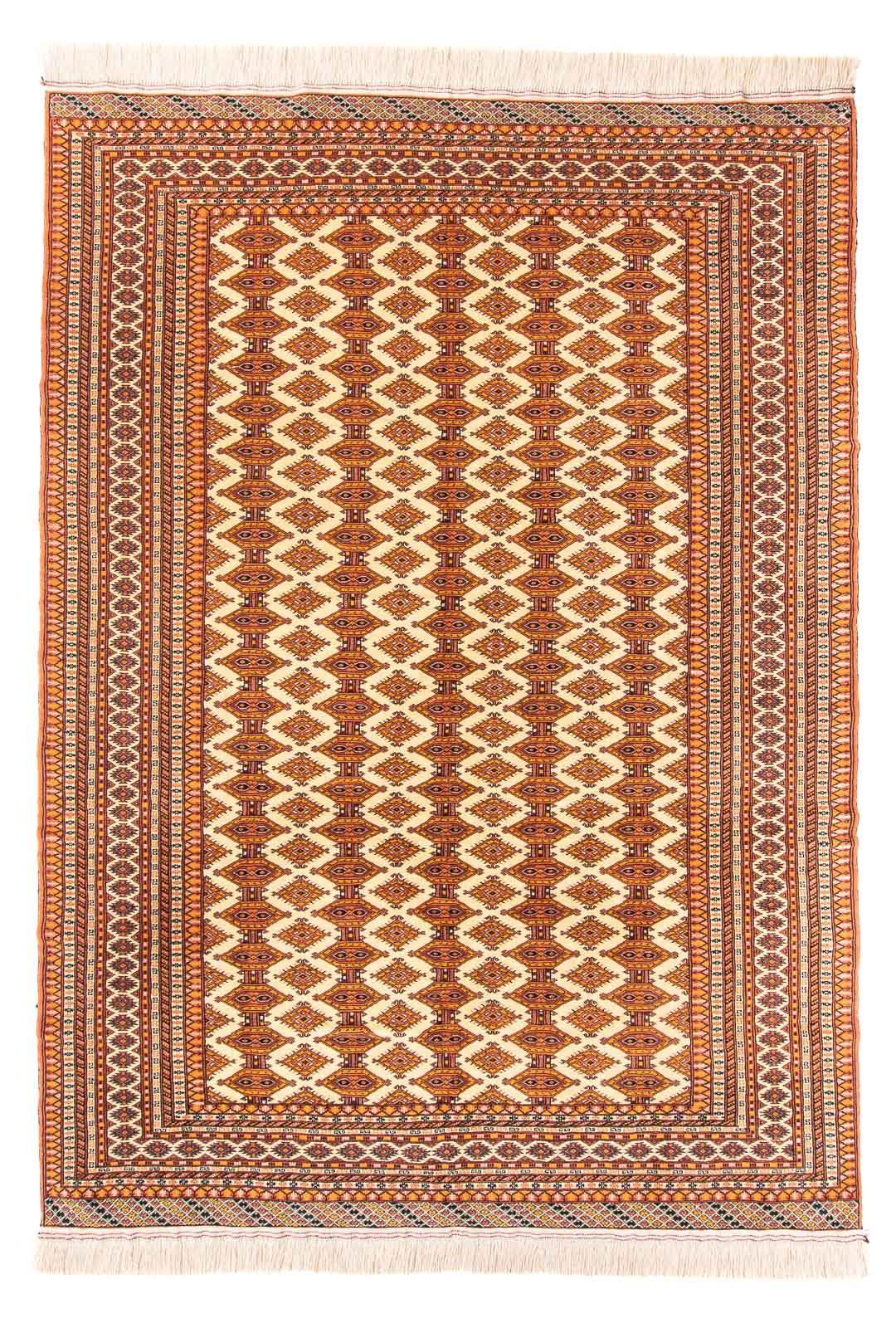 Turkaman tapijt - 300 x 200 cm - beige