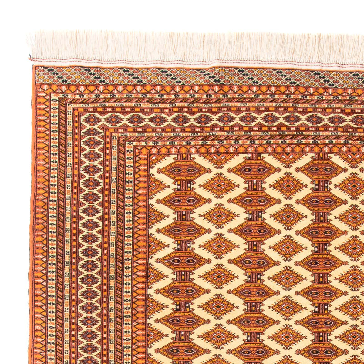 Turkaman tapijt - 300 x 200 cm - beige