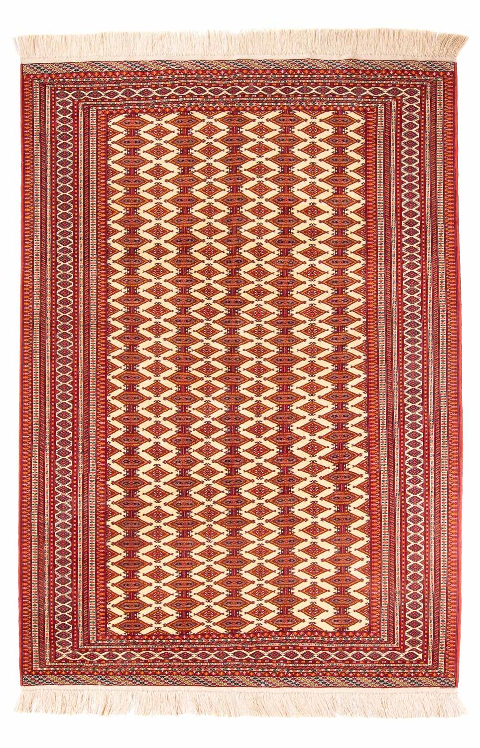 Turkaman tapijt - 305 x 206 cm - beige