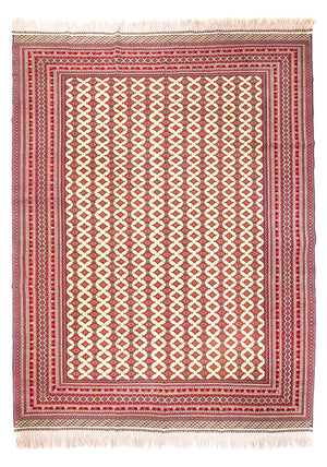 Turkaman tapijt - 392 x 292 cm - beige