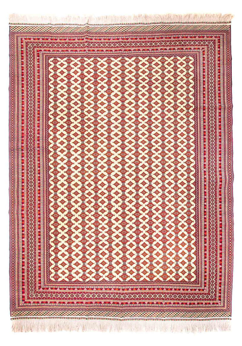 Turkaman tapijt - 392 x 292 cm - beige