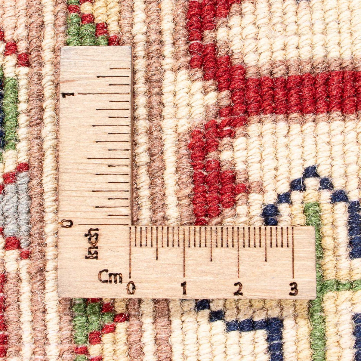 Afghaans tapijt - 400 x 296 cm - beige