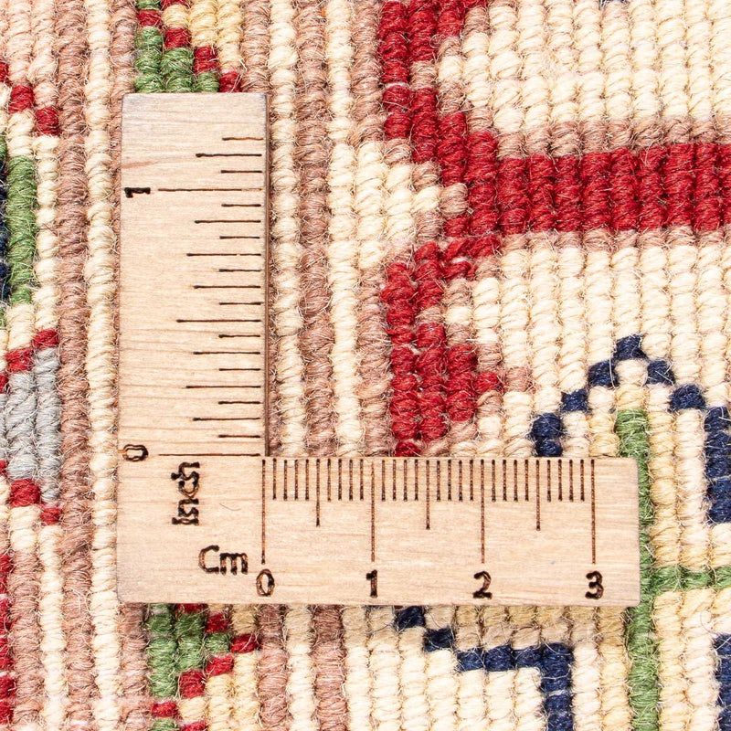 Afghaans tapijt - 400 x 296 cm - beige