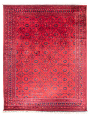 Afghaans tapijt - Bukhara - 380 x 300 cm - rood