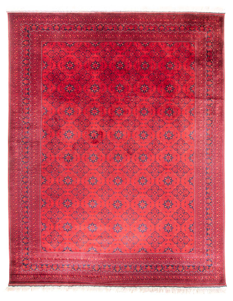 Afghaans tapijt - Bukhara - 380 x 300 cm - rood
