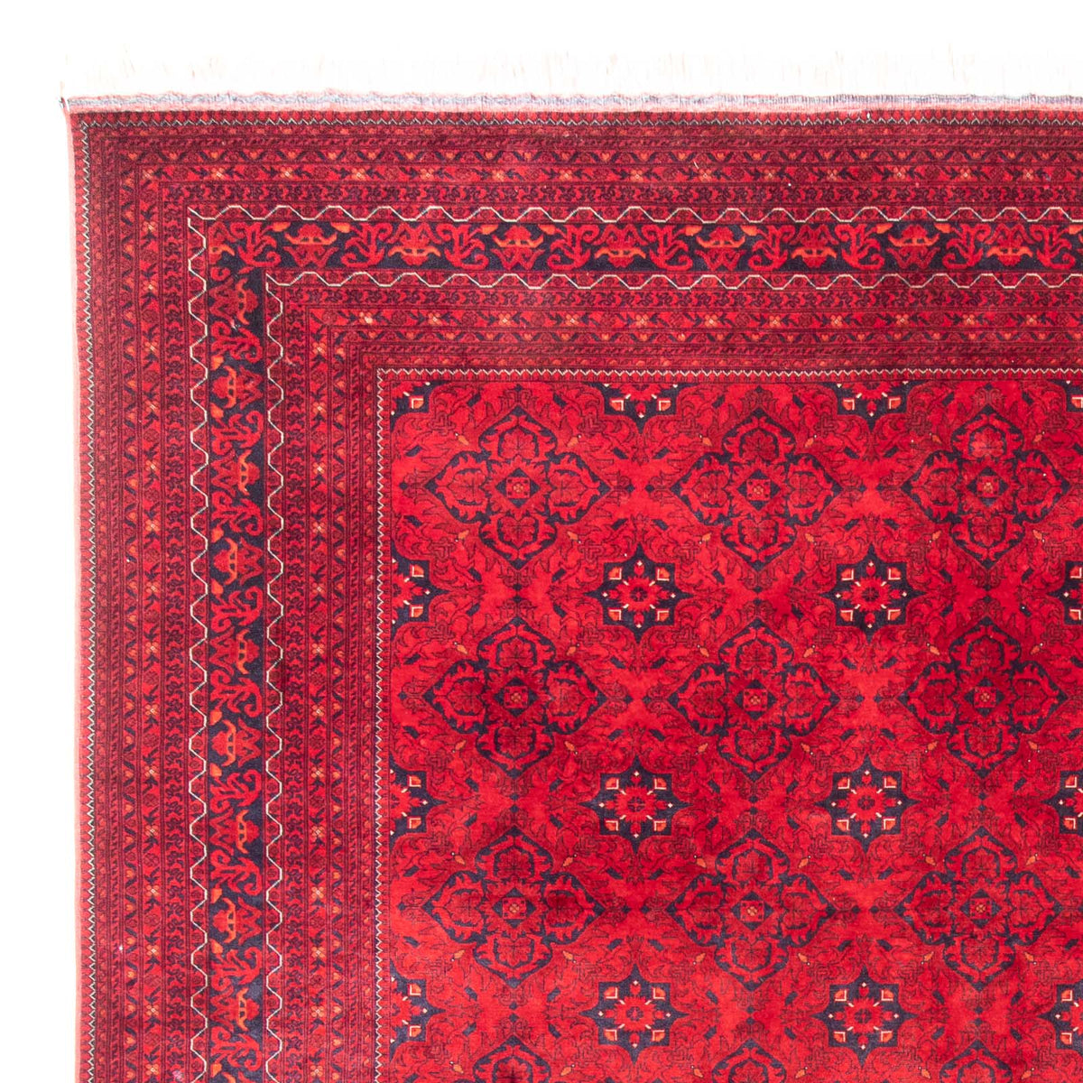 Afghaans tapijt - Bukhara - 380 x 300 cm - rood