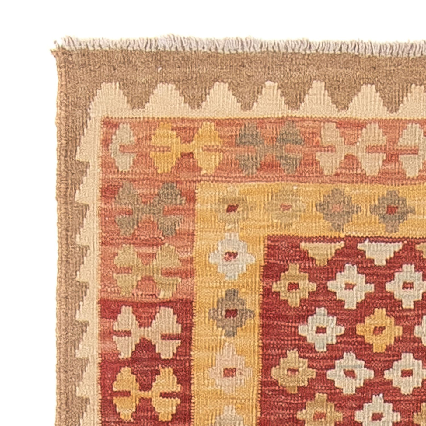 Kilim Maimana Tapijt 197x71cm - Wollen tapijt