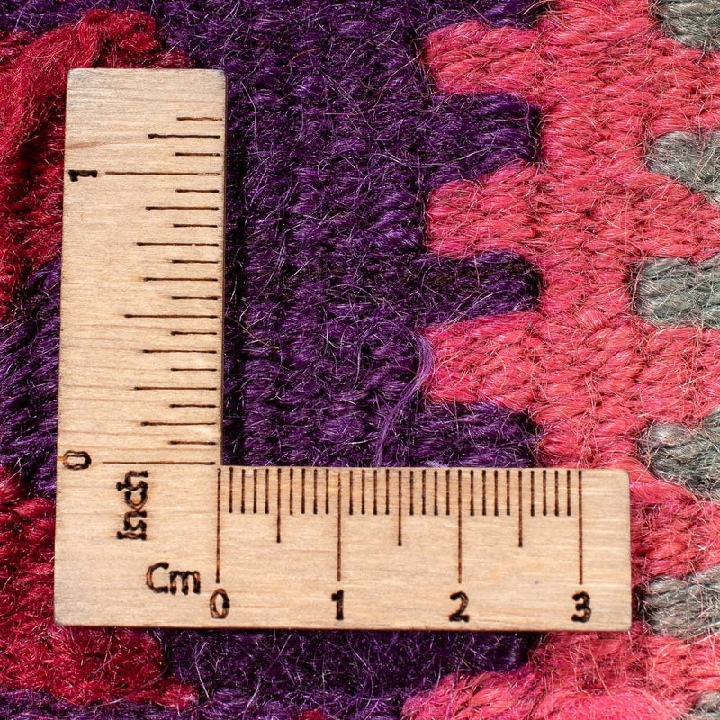 Loper Kelim tapijt - Oud - 374 x 129 cm - veelkleurig