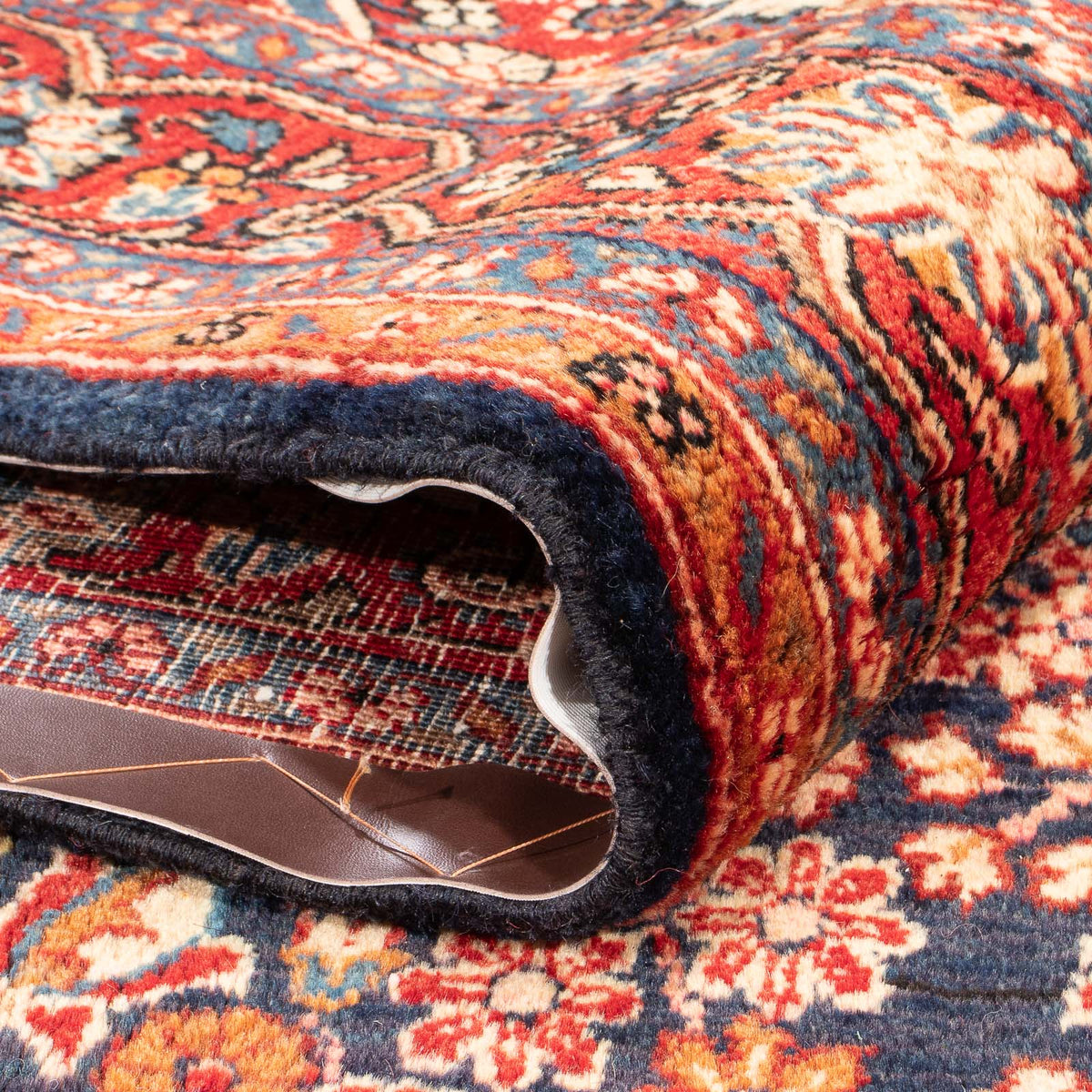 Perzisch Tapijt - Nomadisch - 264 x 134 cm - donkerblauw