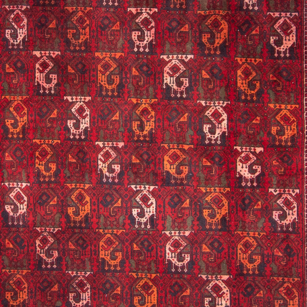 Afghaans tapijt - 293 x 202 cm - rood