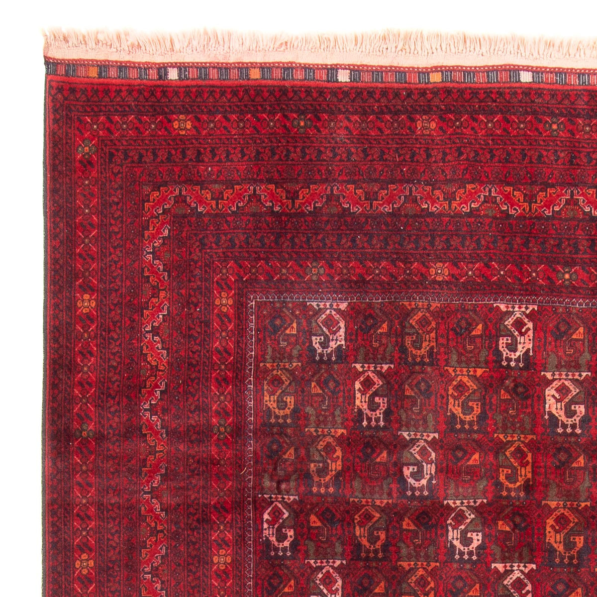 Afghaans tapijt - 293 x 202 cm - rood