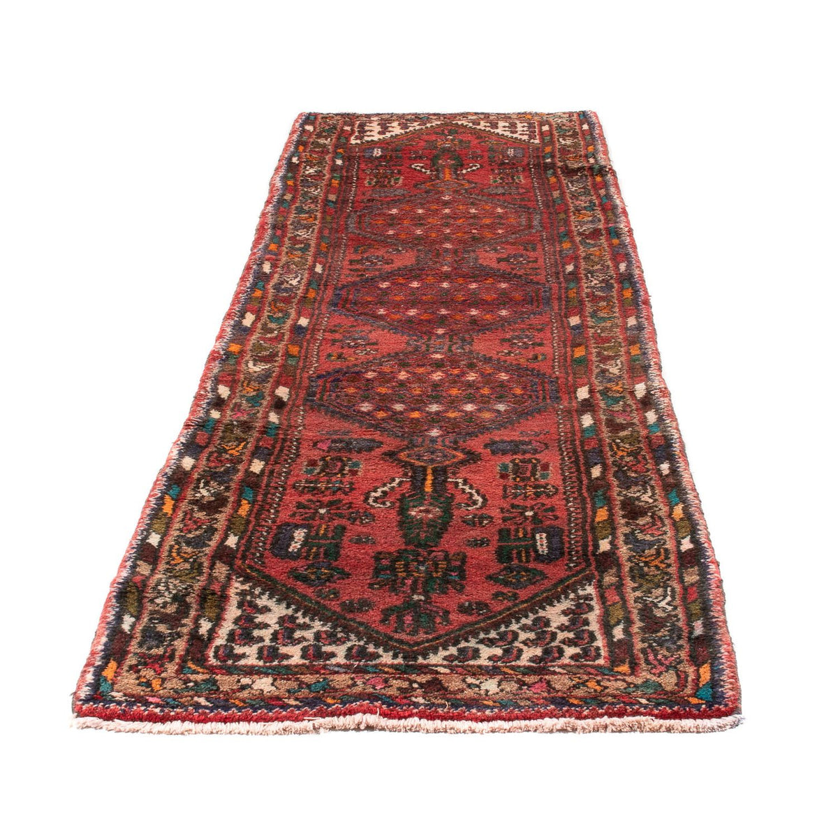 Loper Perzisch Tapijt - Nomadisch - 295 x 81 cm - rood