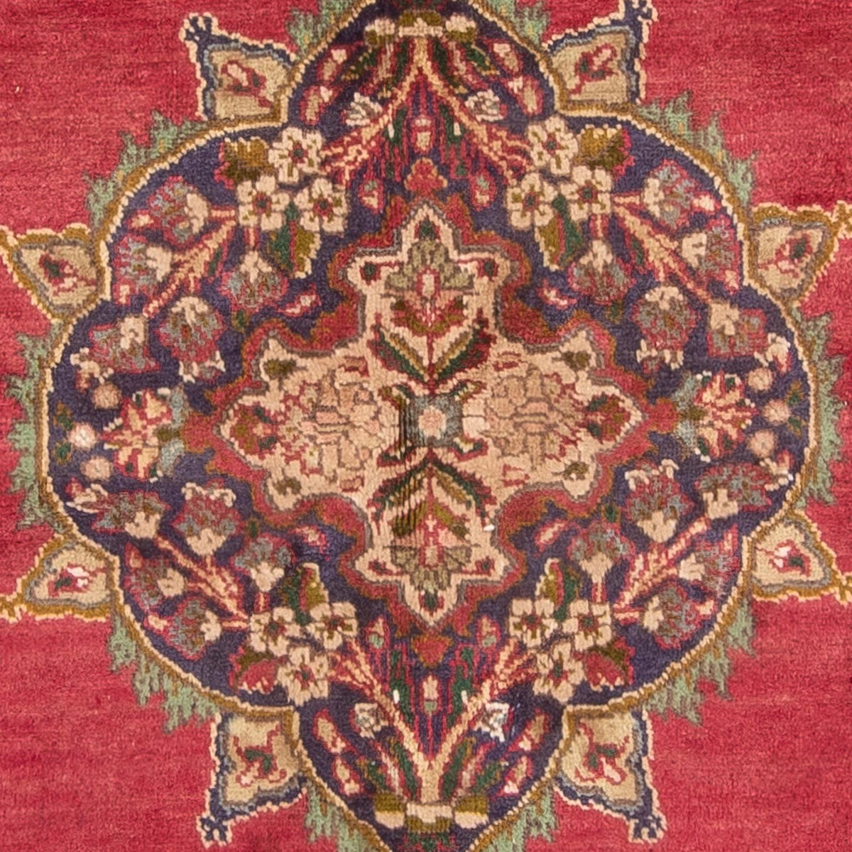 Perzisch tapijt - Tabriz - 203 x 145 cm - rood