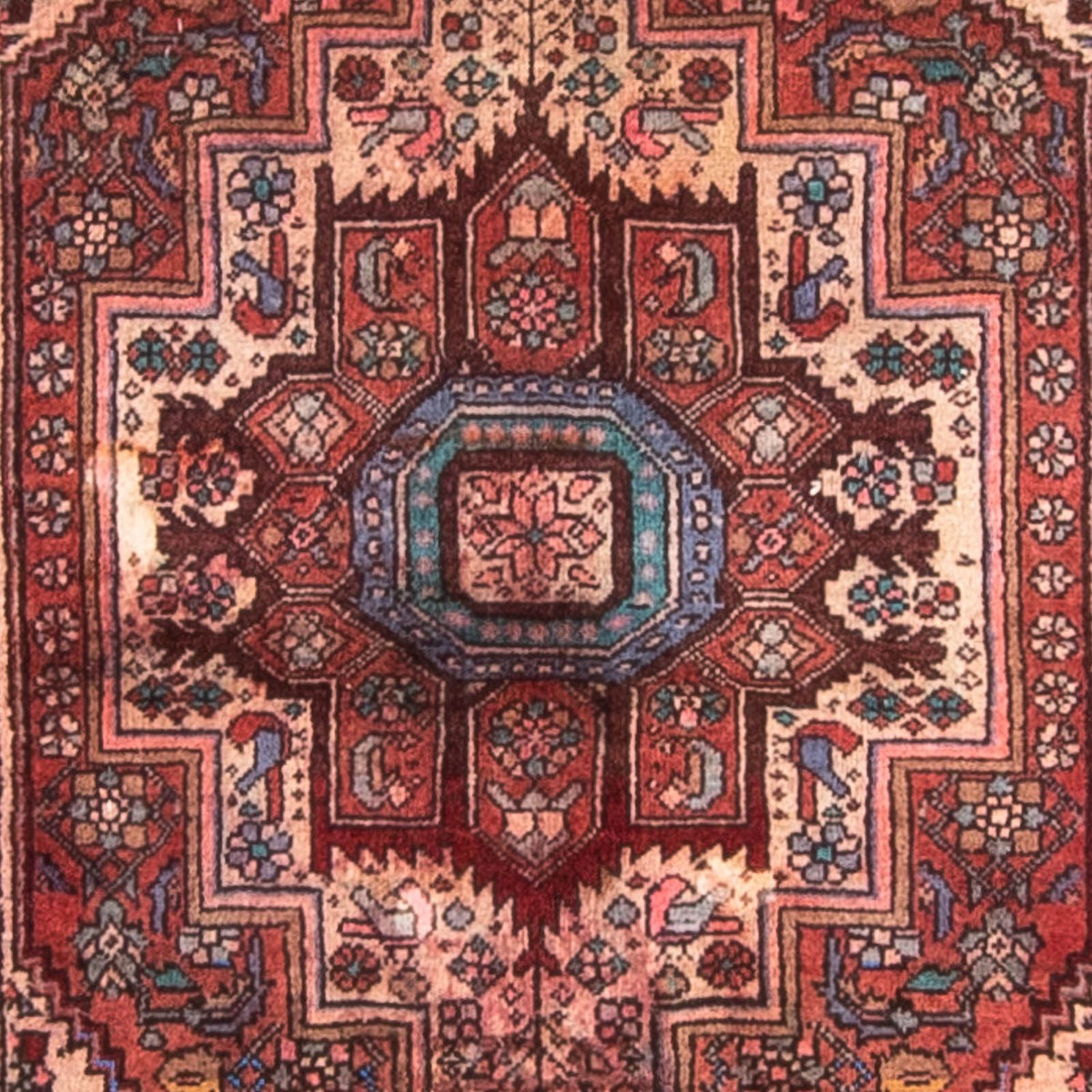 Perzisch Tapijt - Nomadisch - 128 x 78 cm - bruin