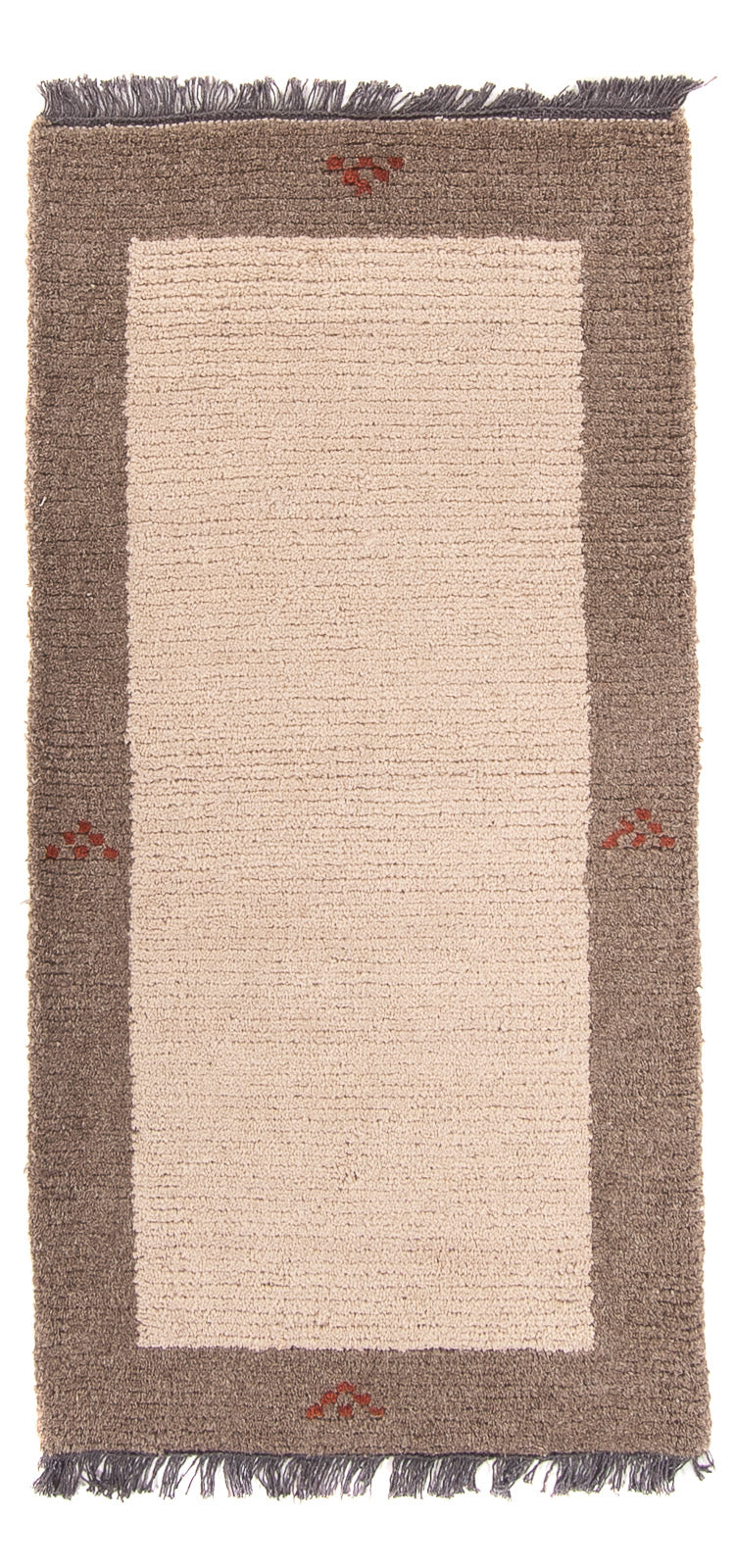 Nepal tapijt - 140 x 70 cm - beige