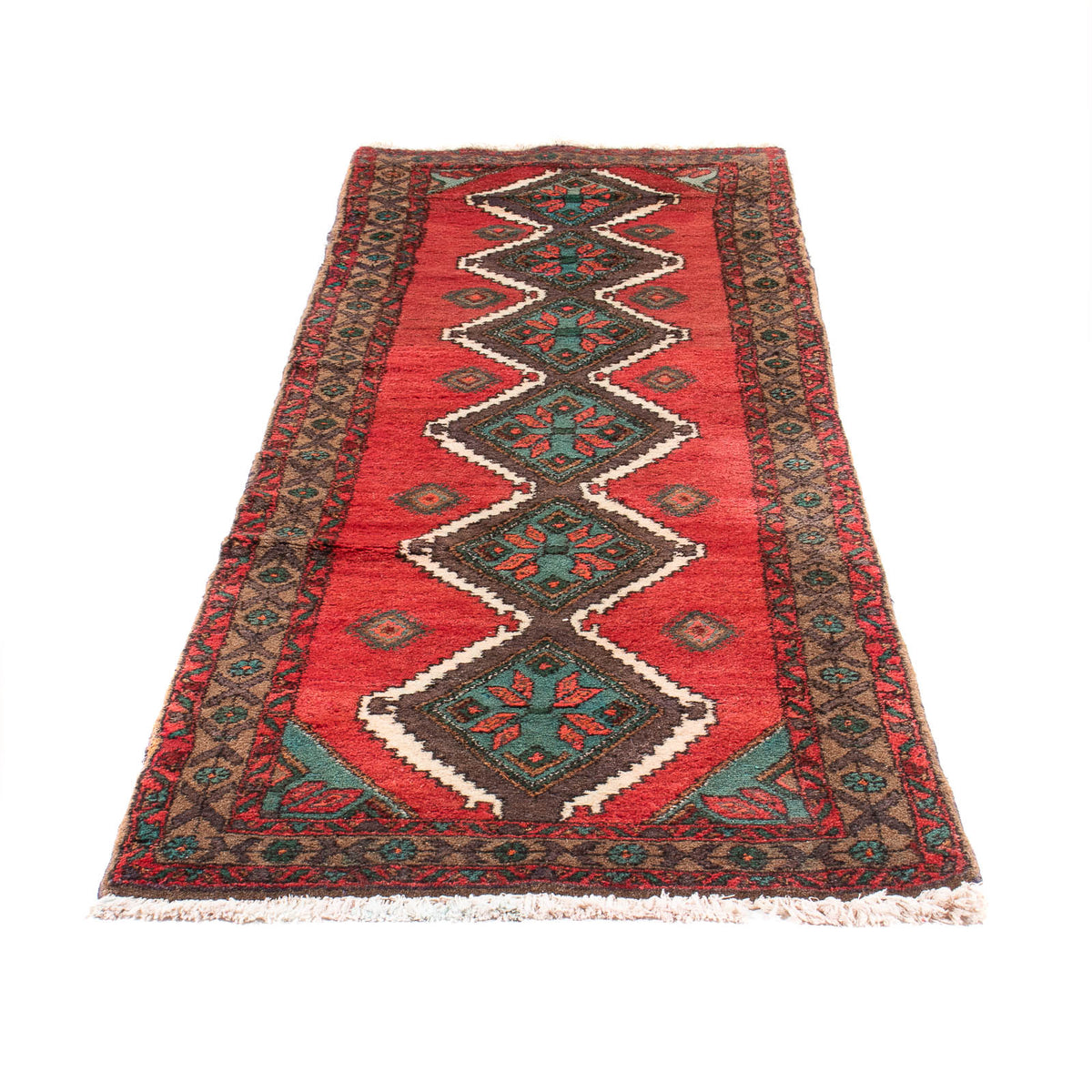 Loper Perzisch Tapijt - Nomadisch - 275 x 80 cm - terracotta