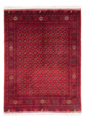 Afghaans tapijt - 193 x 148 cm - rood