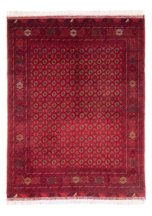 Afghaans tapijt - 193 x 148 cm - rood