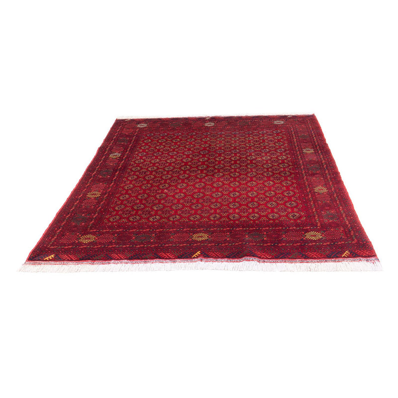 Afghaans tapijt - 193 x 148 cm - rood