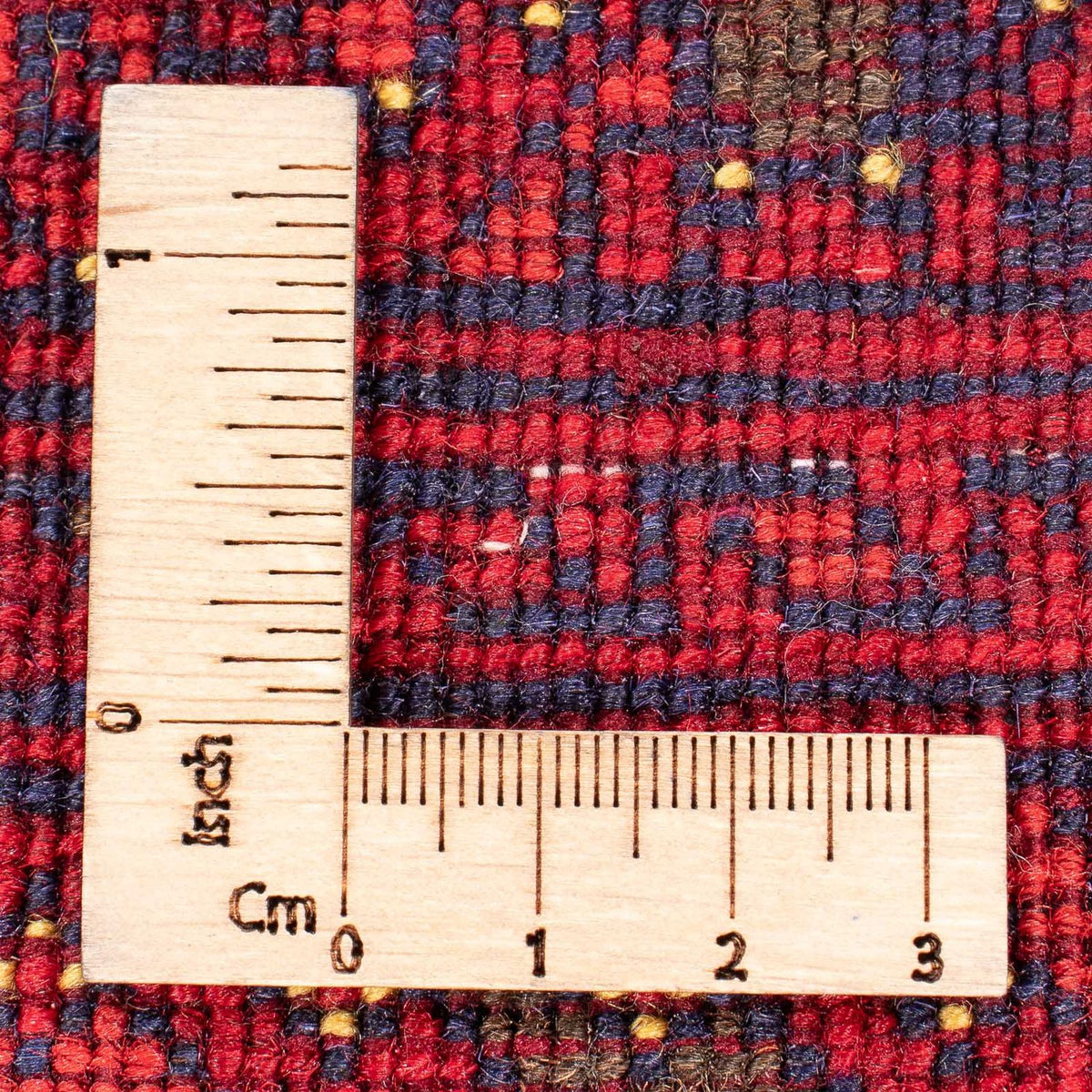 Afghaans tapijt - 193 x 148 cm - rood