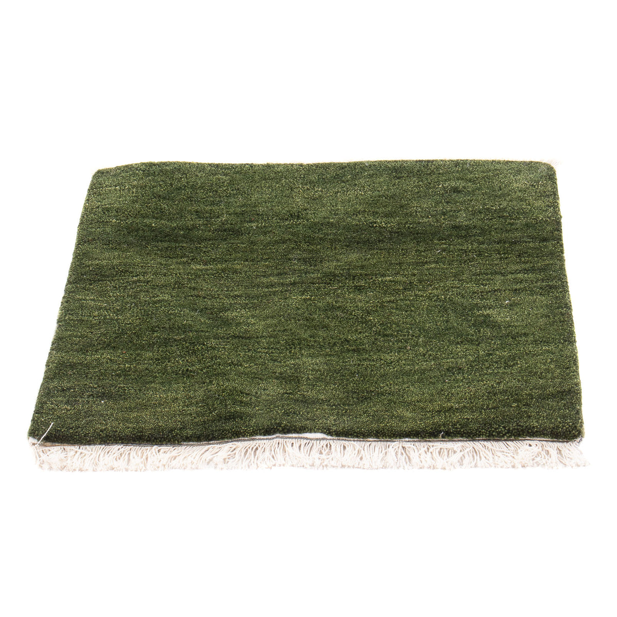 Gabbeh tapijt - Indus vierkant  - 54 x 51 cm - groen
