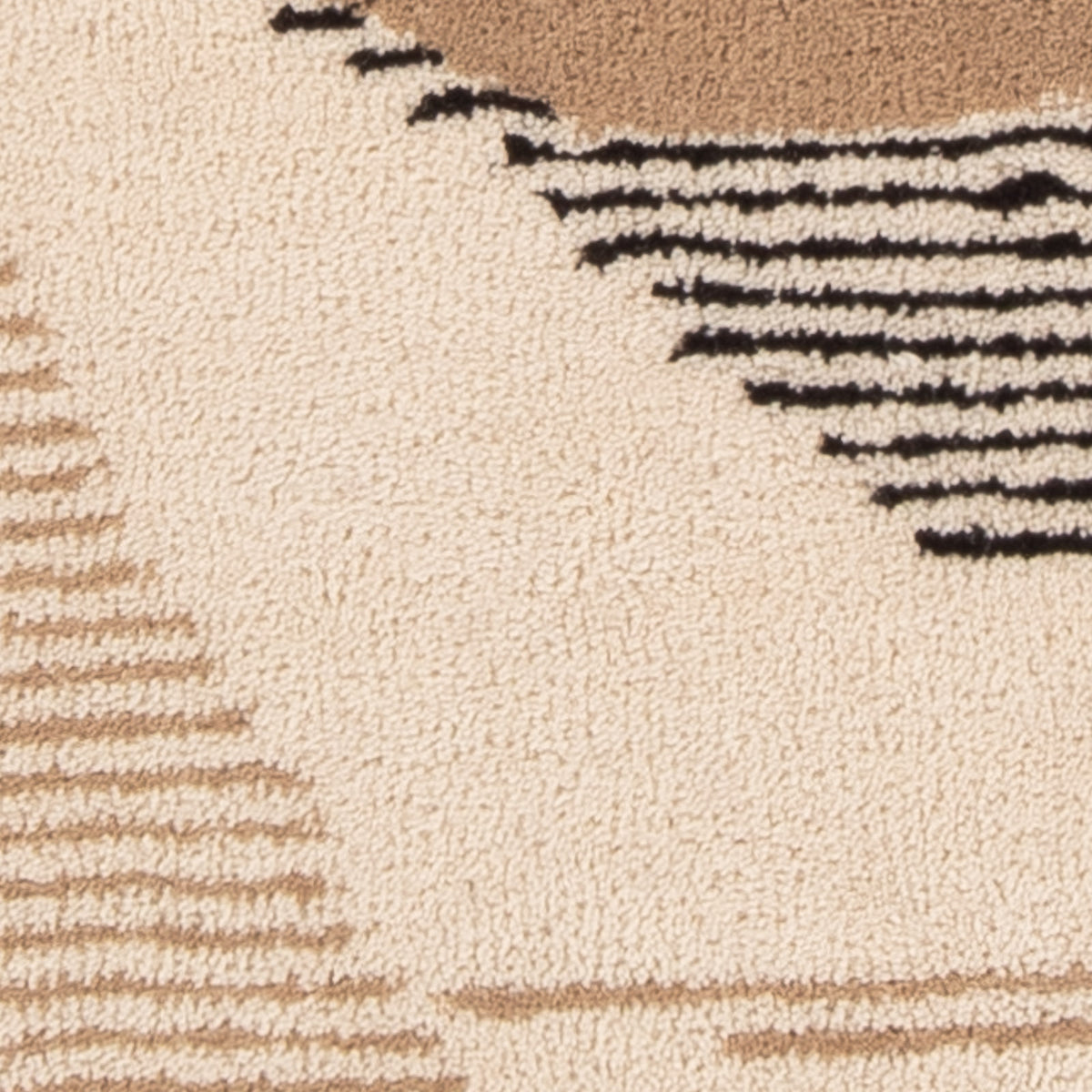 Wollen tapijt - 90 x 60 cm - beige