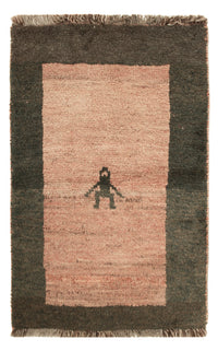 Gabbeh tapijt - Perzisch - 82 x 56 cm - beige