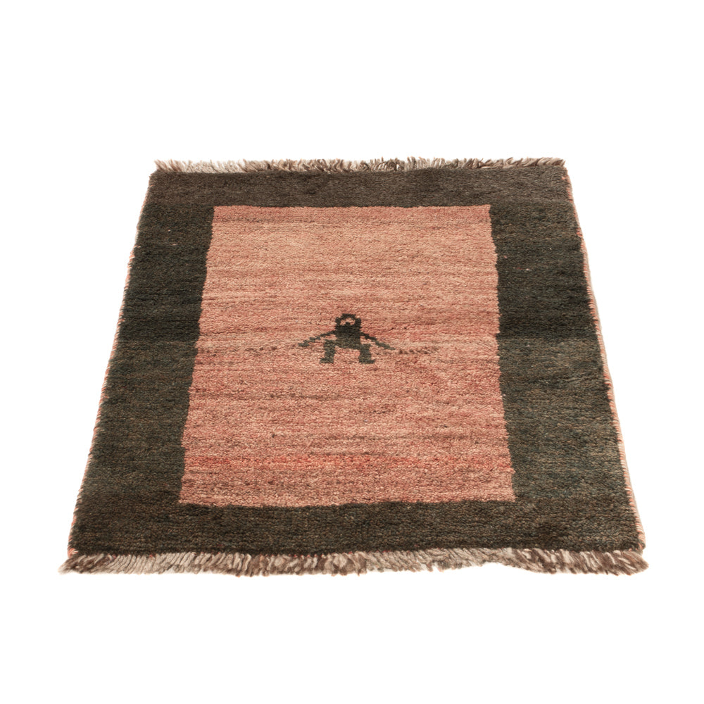 Gabbeh tapijt - Perzisch - 82 x 56 cm - beige