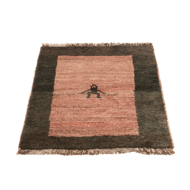 Gabbeh tapijt - Perzisch - 82 x 56 cm - beige