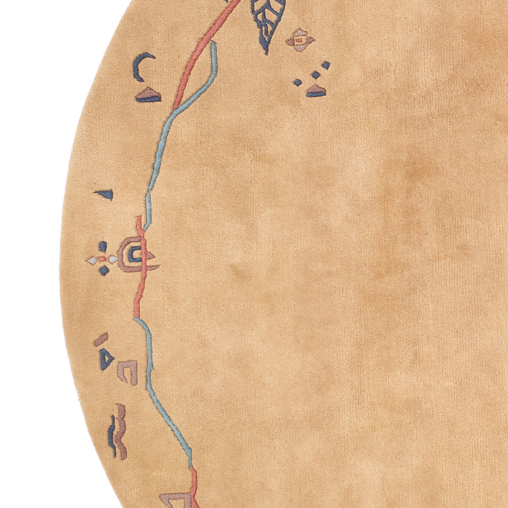 Nepal tapijt 240x240cm - Wollen tapijt