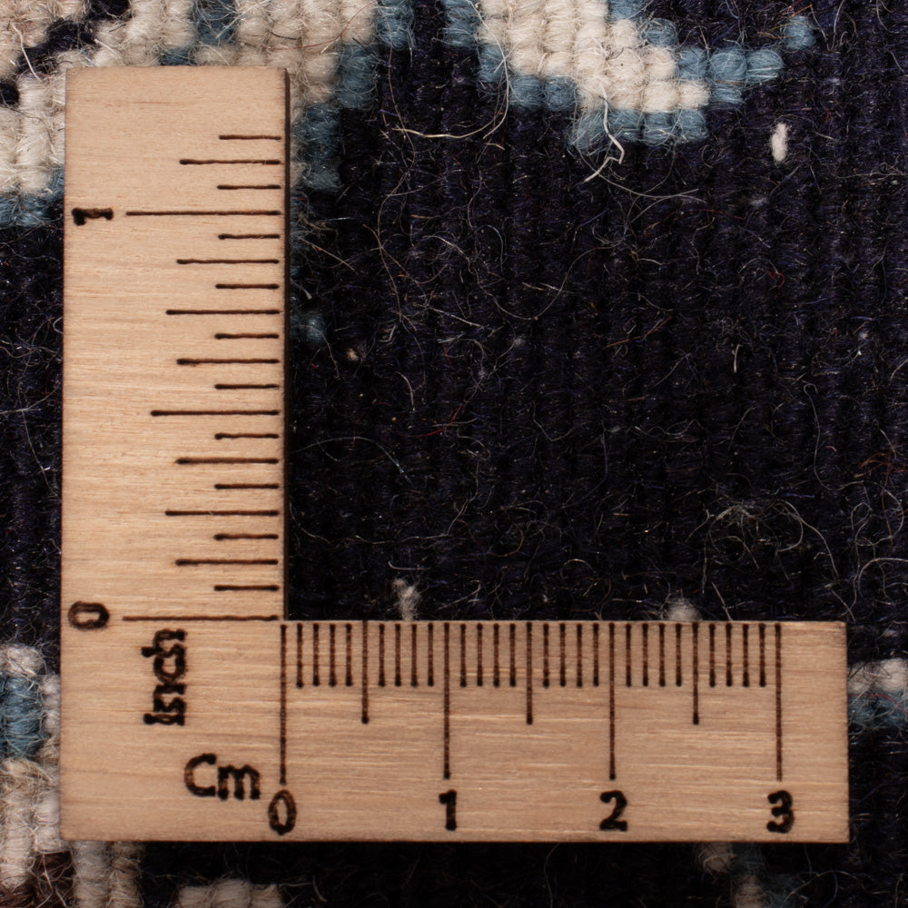 Perzisch tapijt - Nain - 130 x 70 cm - donkerblauw