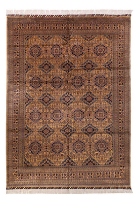 Afghaans tapijt - Bukhara - 344 x 246 cm - donker beige