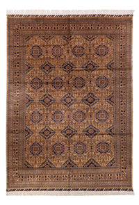 Afghaans tapijt - Bukhara - 344 x 246 cm - donker beige