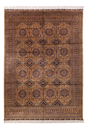 Afghaans tapijt - Bukhara - 344 x 246 cm - donker beige
