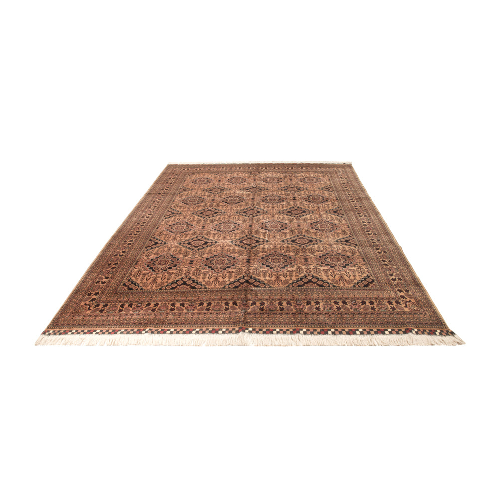 Afghaans tapijt - Bukhara - 344 x 246 cm - donker beige