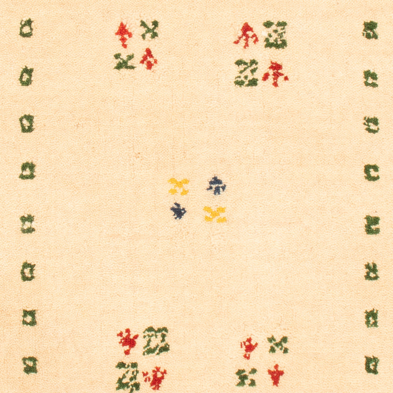 Gabbeh Tapijt - Loribaft Softy - 90 x 60 cm - beige