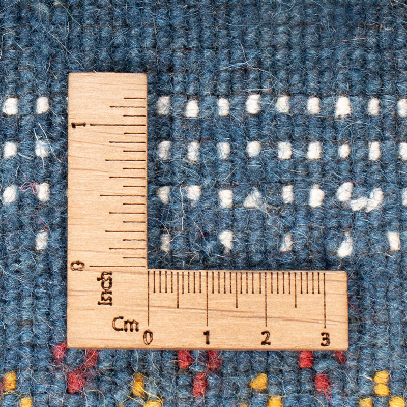 Gabbeh Tapijt - Loribaft Softy - 90 x 60 cm - blauw