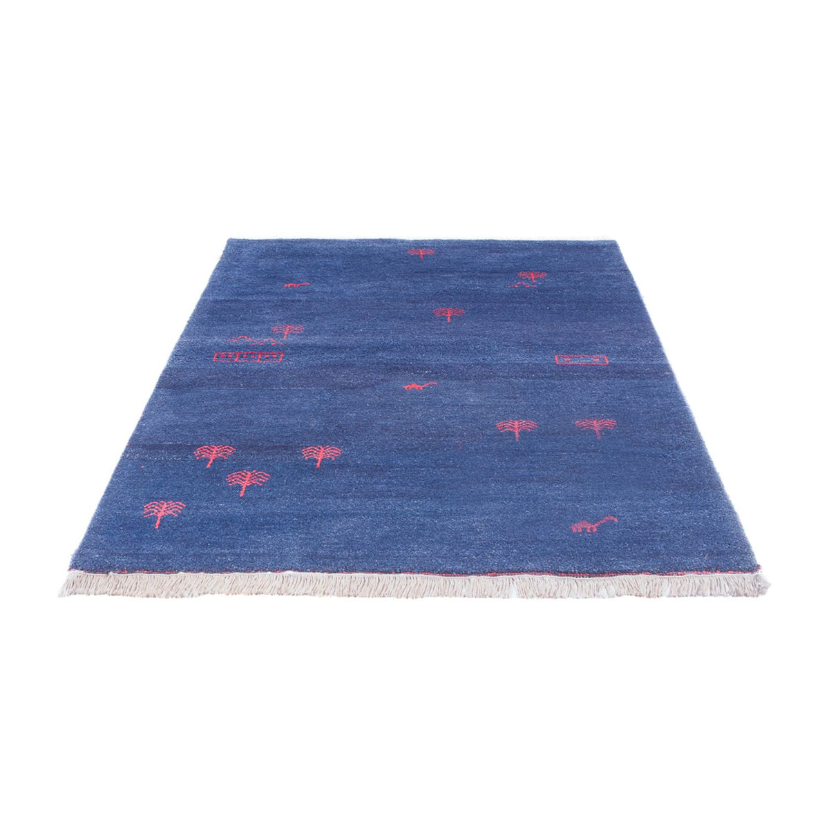 Gabbeh tapijt - Indus - 180 x 120 cm - donkerblauw
