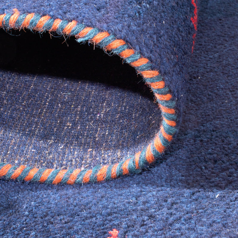 Gabbeh tapijt - Indus - 180 x 120 cm - donkerblauw