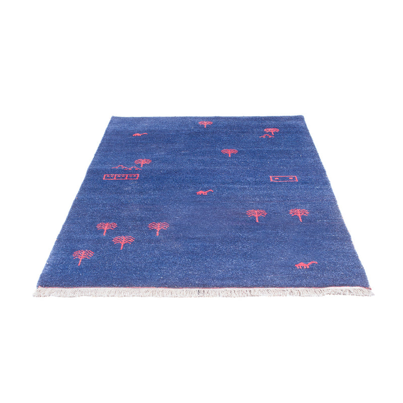 Gabbeh tapijt - Indus - 180 x 120 cm - donkerblauw