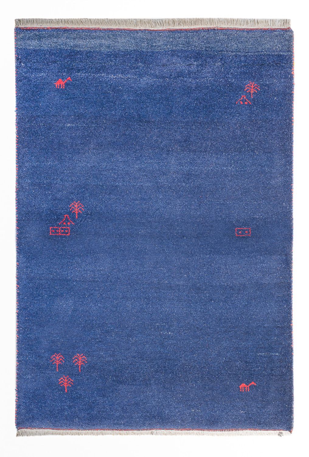Gabbeh tapijt - Indus - 180 x 120 cm - donkerblauw
