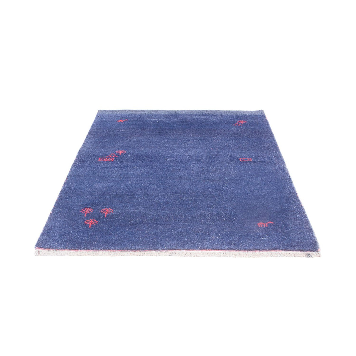 Gabbeh tapijt - Indus - 180 x 120 cm - donkerblauw