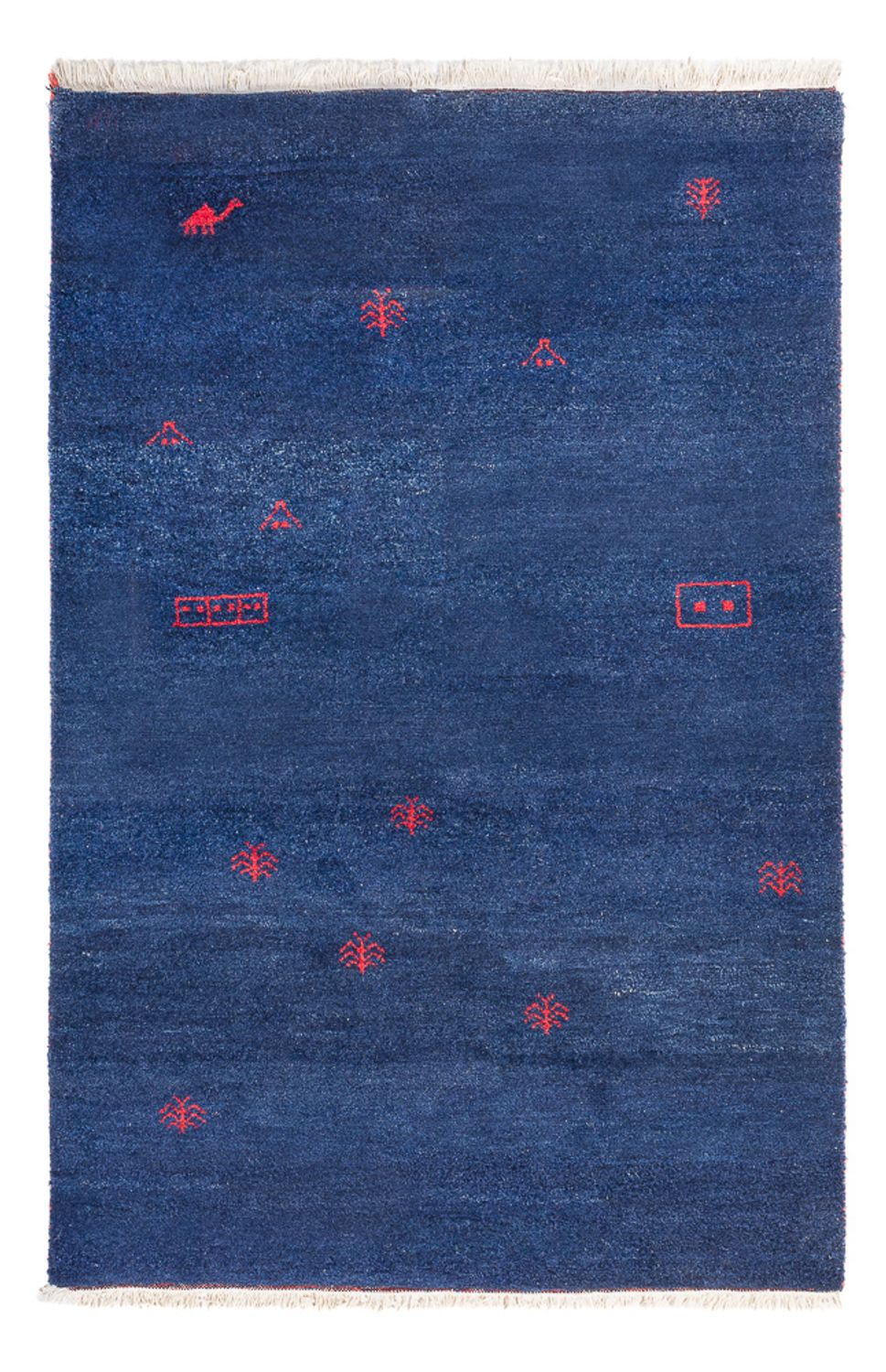 Gabbeh tapijt - Indus - 180 x 120 cm - donkerblauw
