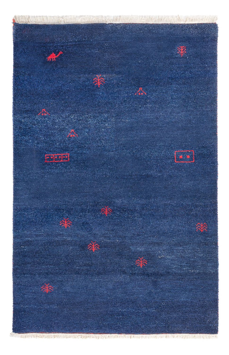 Gabbeh tapijt - Indus - 180 x 120 cm - donkerblauw