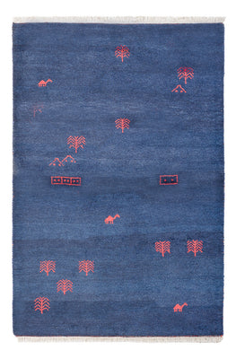 Gabbeh tapijt - Indus - 180 x 120 cm - donkerblauw