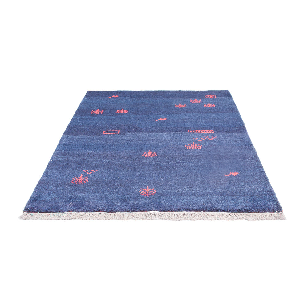 Gabbeh tapijt - Indus - 180 x 120 cm - donkerblauw