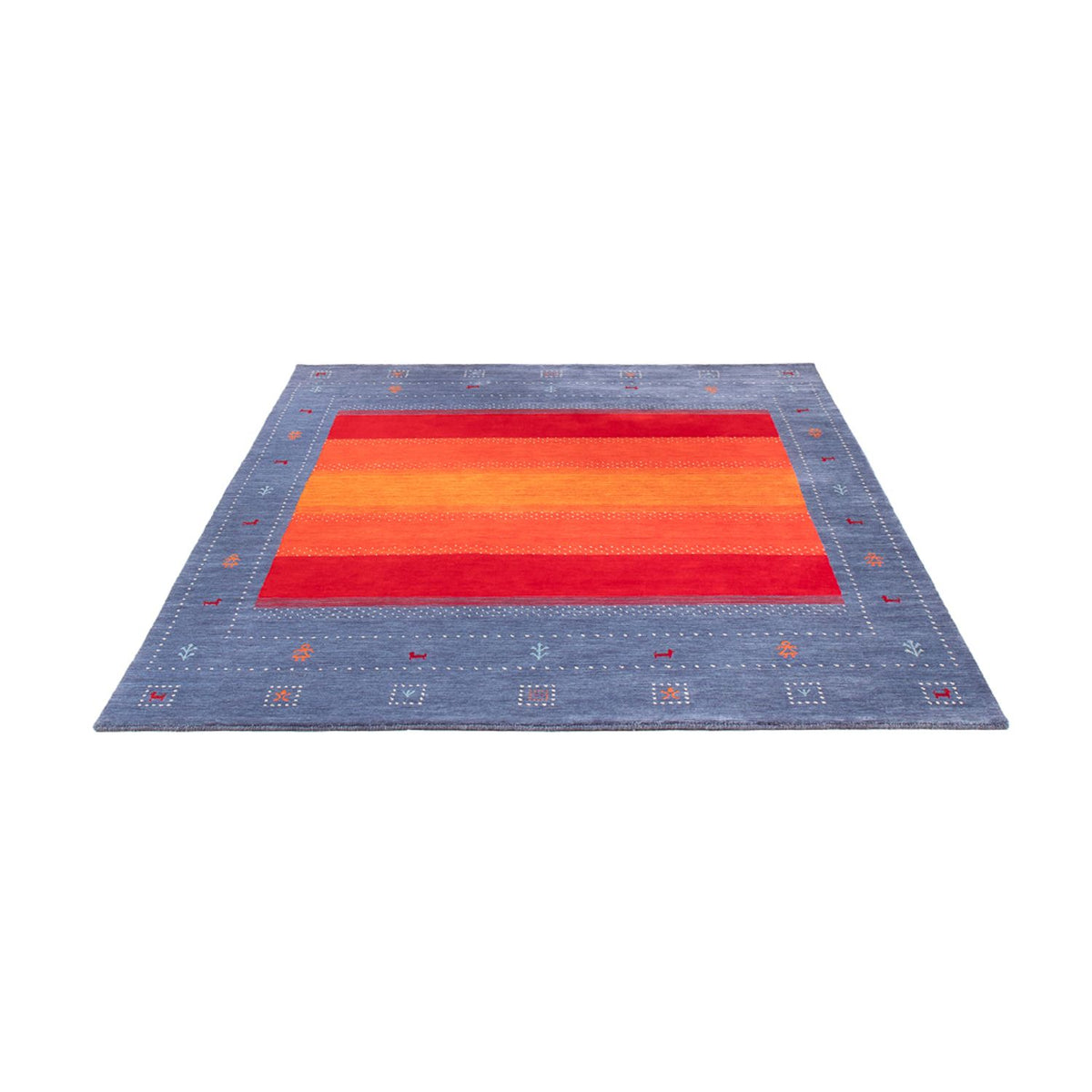 Gabbeh Tapijt - Loribaft Softy - 240 x 170 cm - blauw
